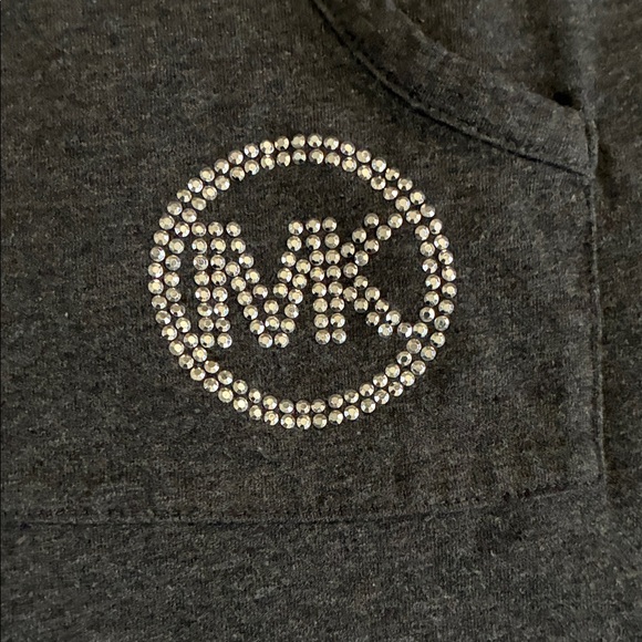 Gray Michael Kors Hoodie women’s 1X with Front Pocket - Picture 2 of 8